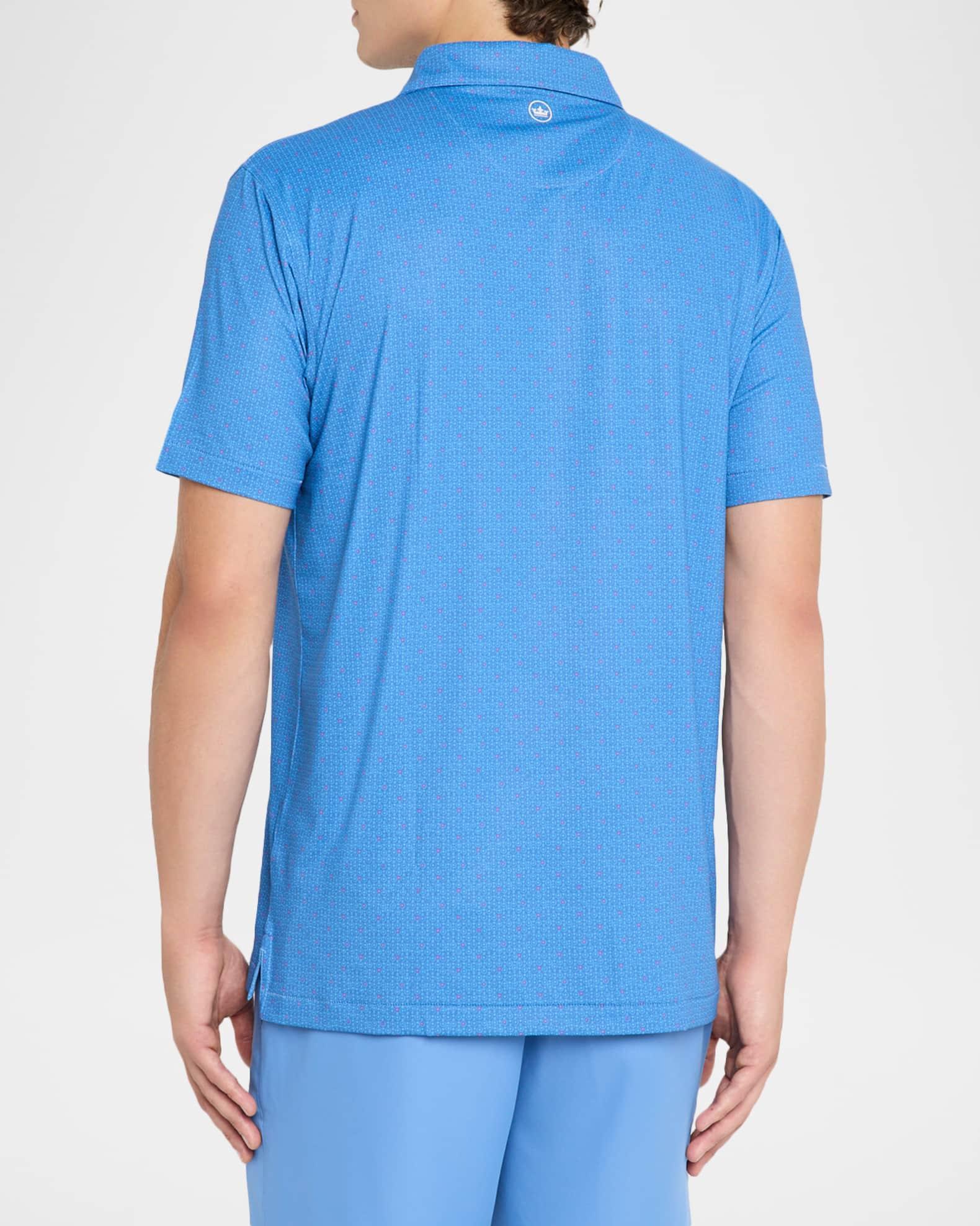 Men's Due North Performance Jersey Polo with Signature Kelly Collar Product Image