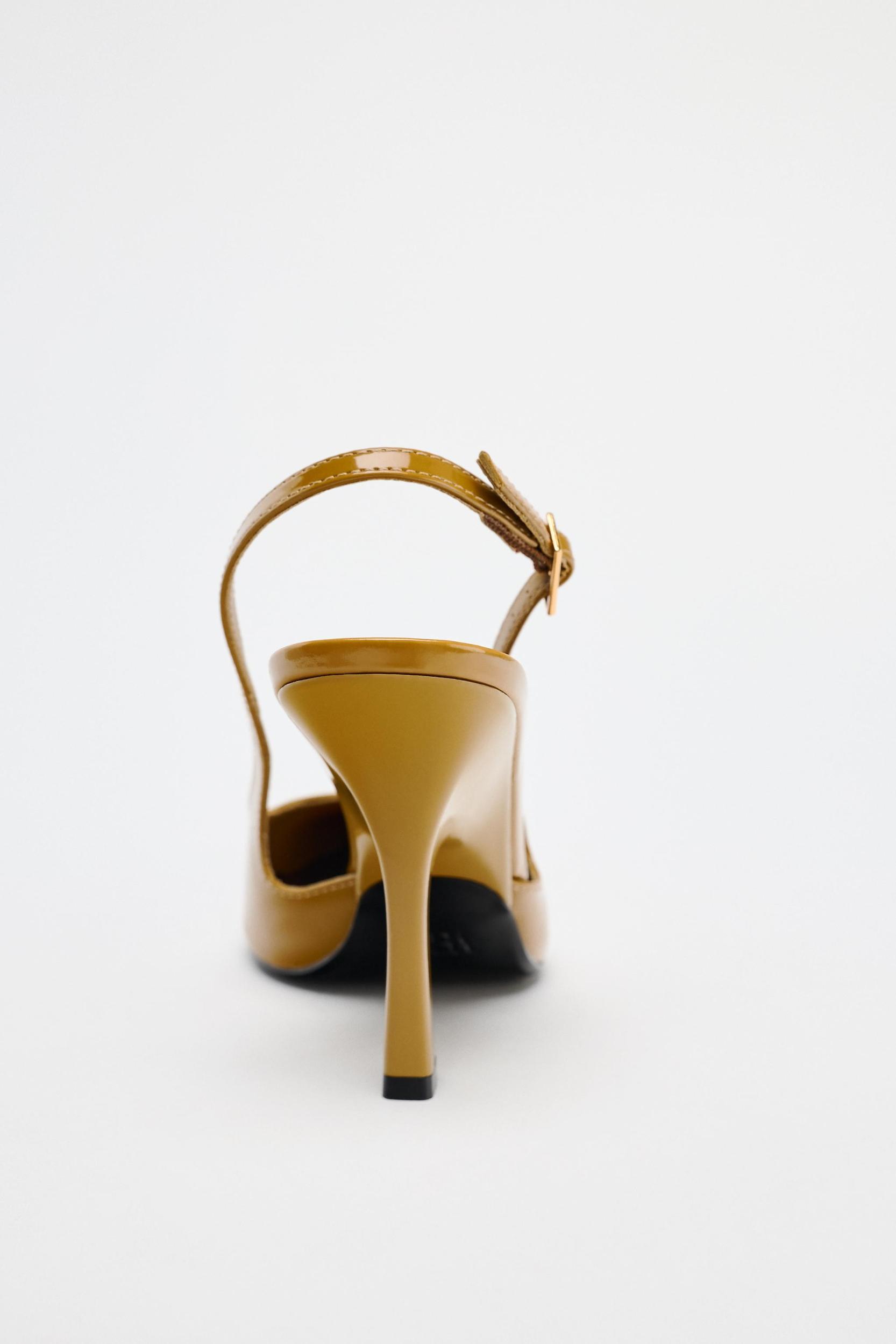 PATENT SLINGBACK HIGH HEELS Product Image