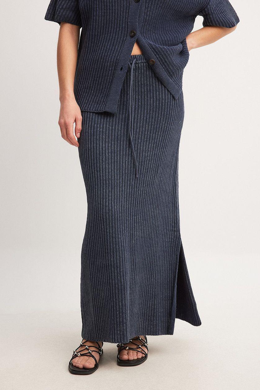 Knitted Maxi Skirt Product Image