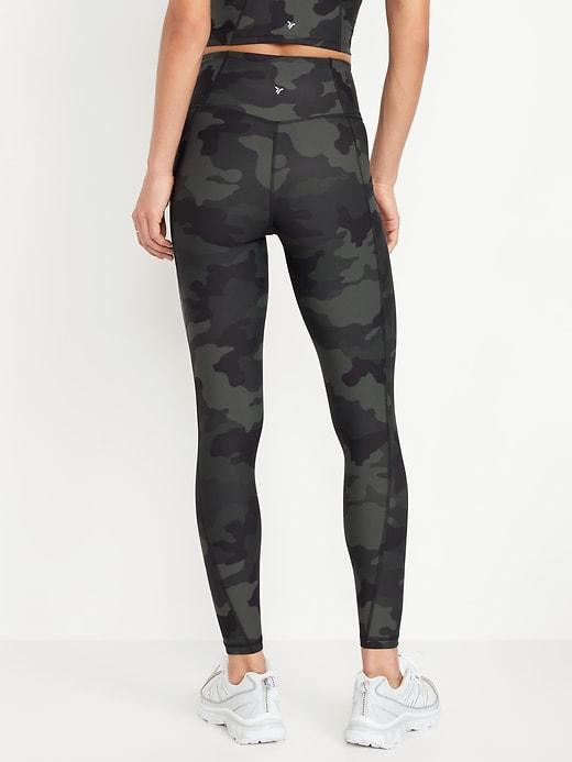 High-Waisted PowerSoft Rib Leggings Product Image