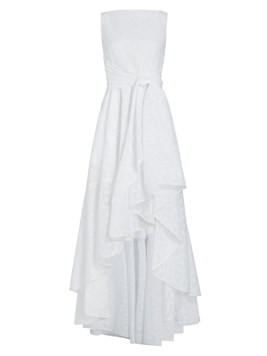 Womens Pril Flower Organdy Fit & Flare Cocktail Dress Product Image
