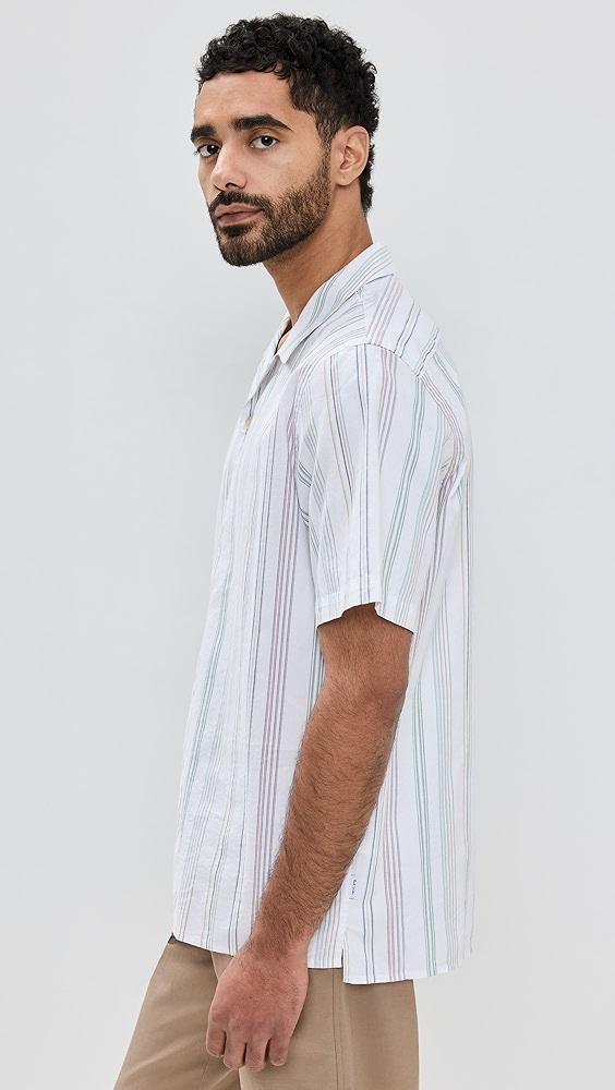 PS Paul Smith Striped Short Sleeve Shirt | Shopbop Product Image