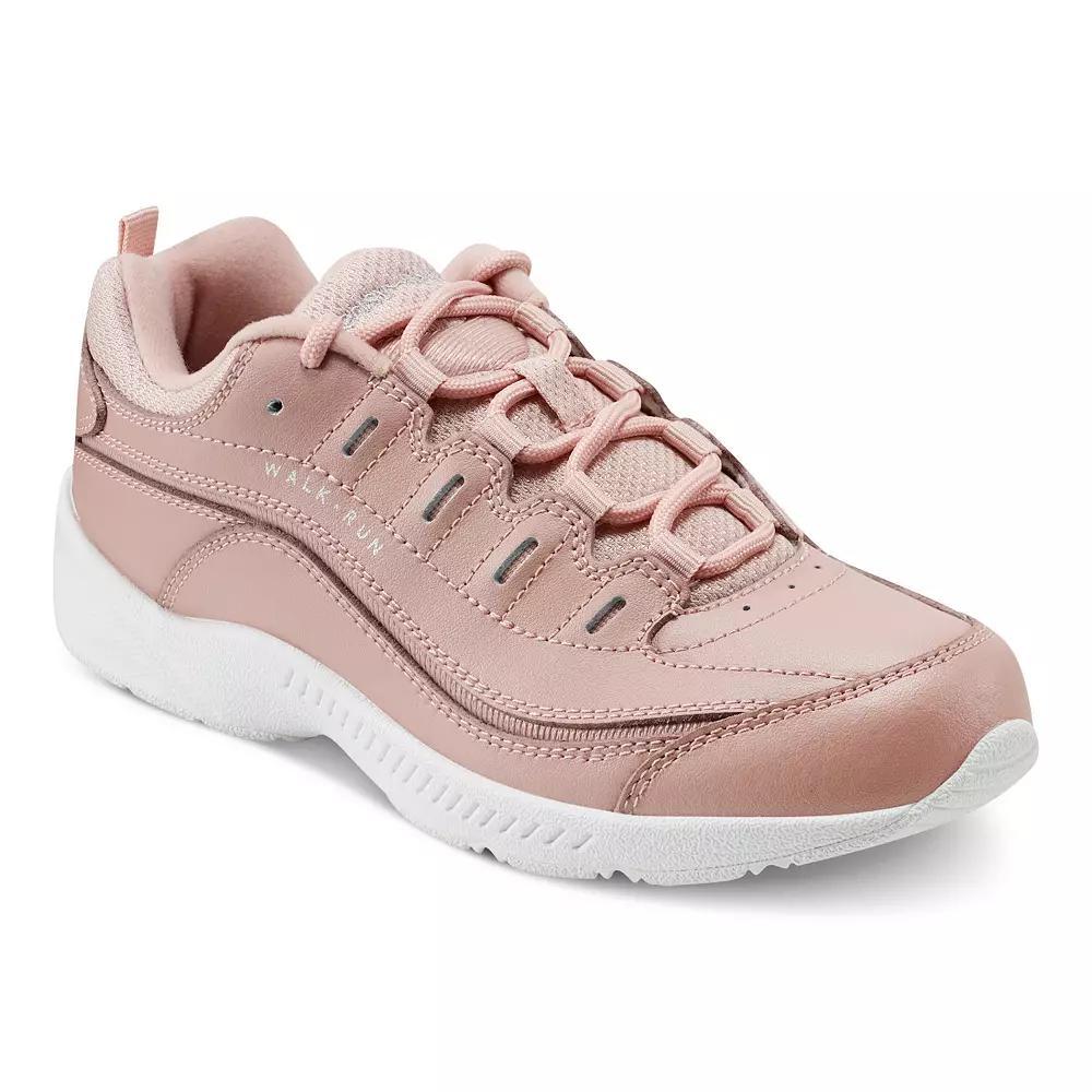 Easy Spirit Romy Women's Fashion Walking Sneakers, Size: 12, Pink Rose Leather Product Image