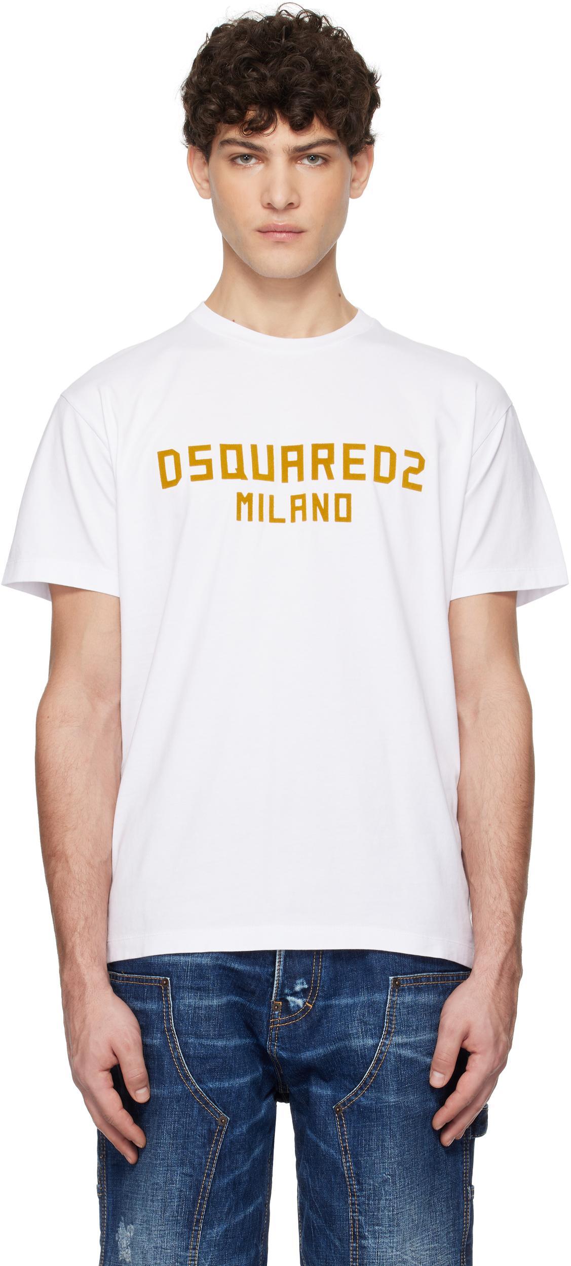 flocked-logo T-shirt Product Image