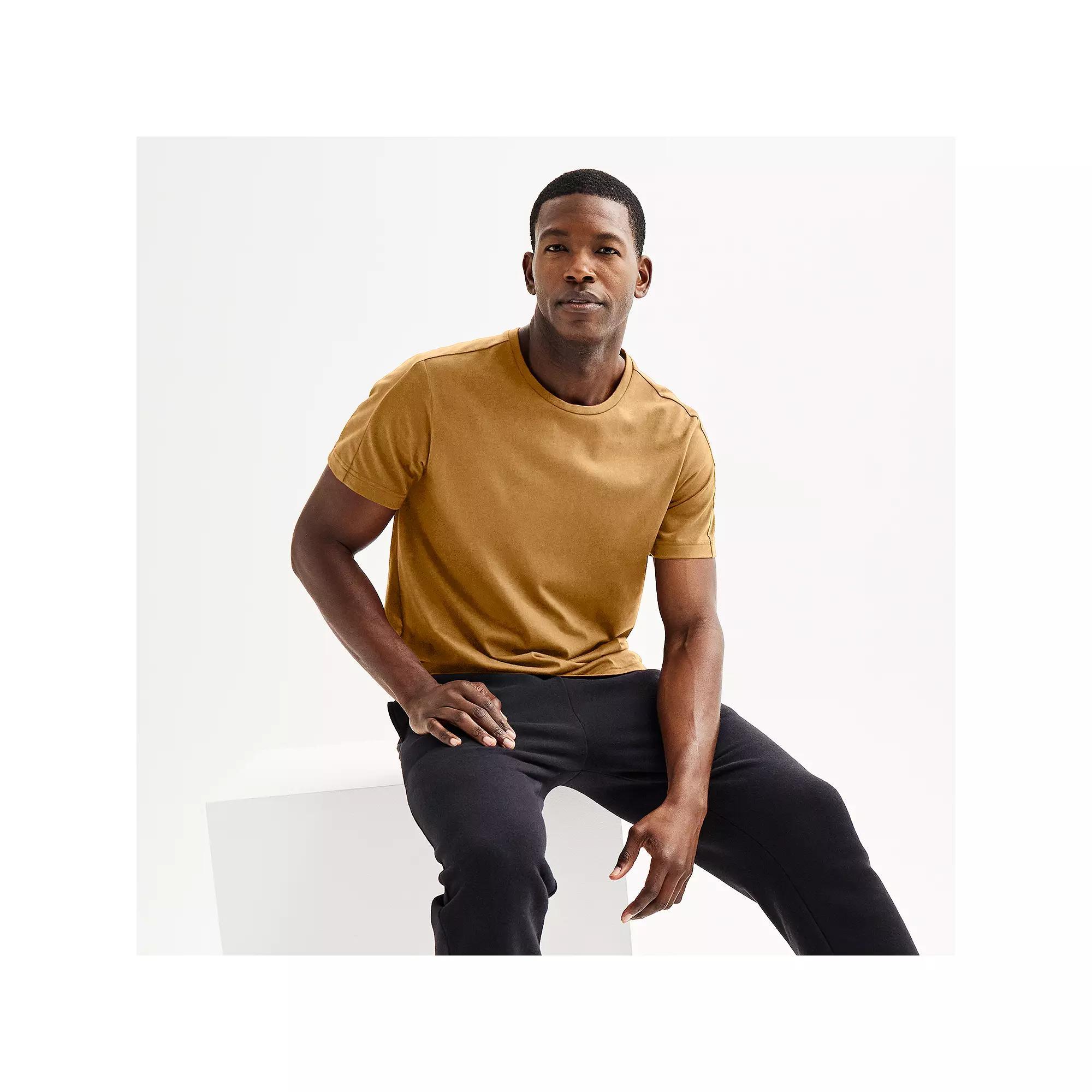 Men's Tek Gear® Essential Gear Tee, Size: Small, Mineral Black Product Image