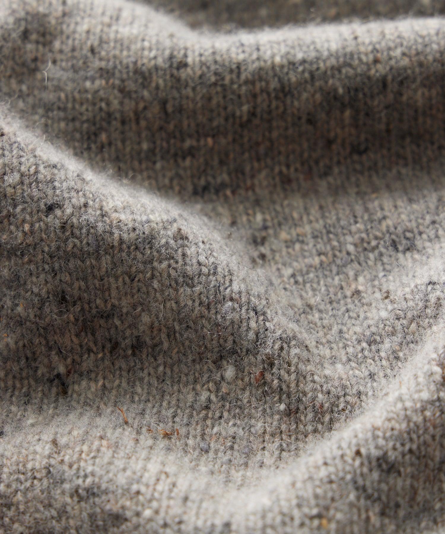 Donegal Crewneck Sweater in Pale Mint Product Image