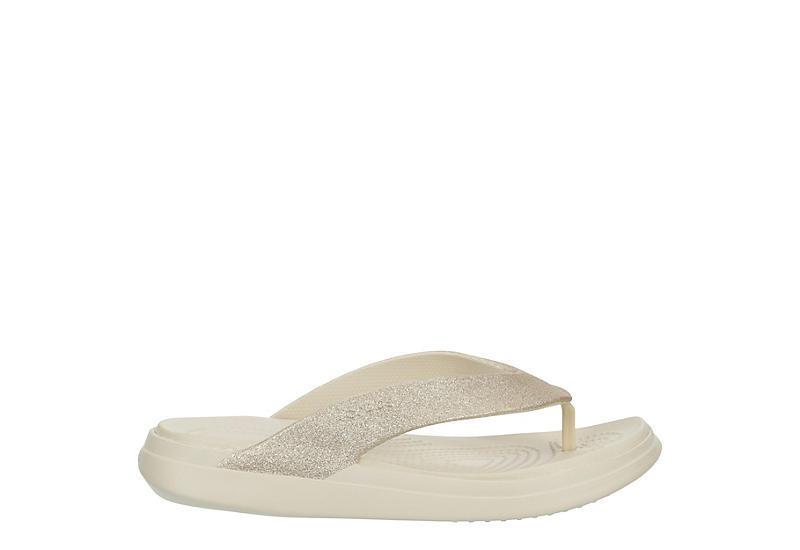 Crocs Getaway Women's Glitter Sandals, Size: 7, Stucco Product Image
