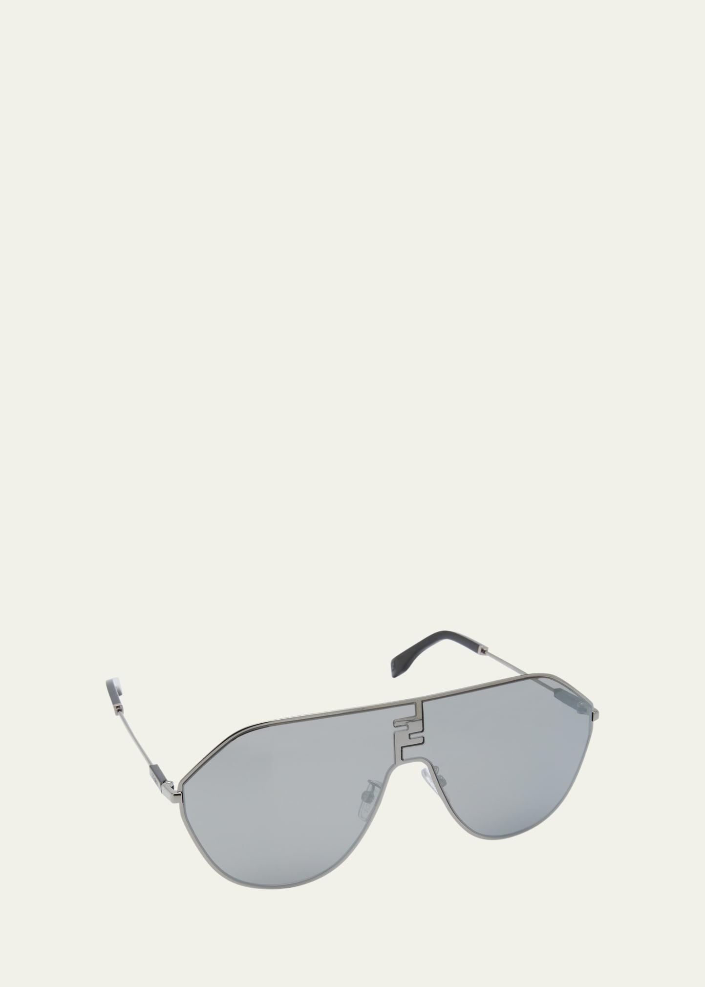 Mens FF Match Metal Shield Sunglasses Product Image