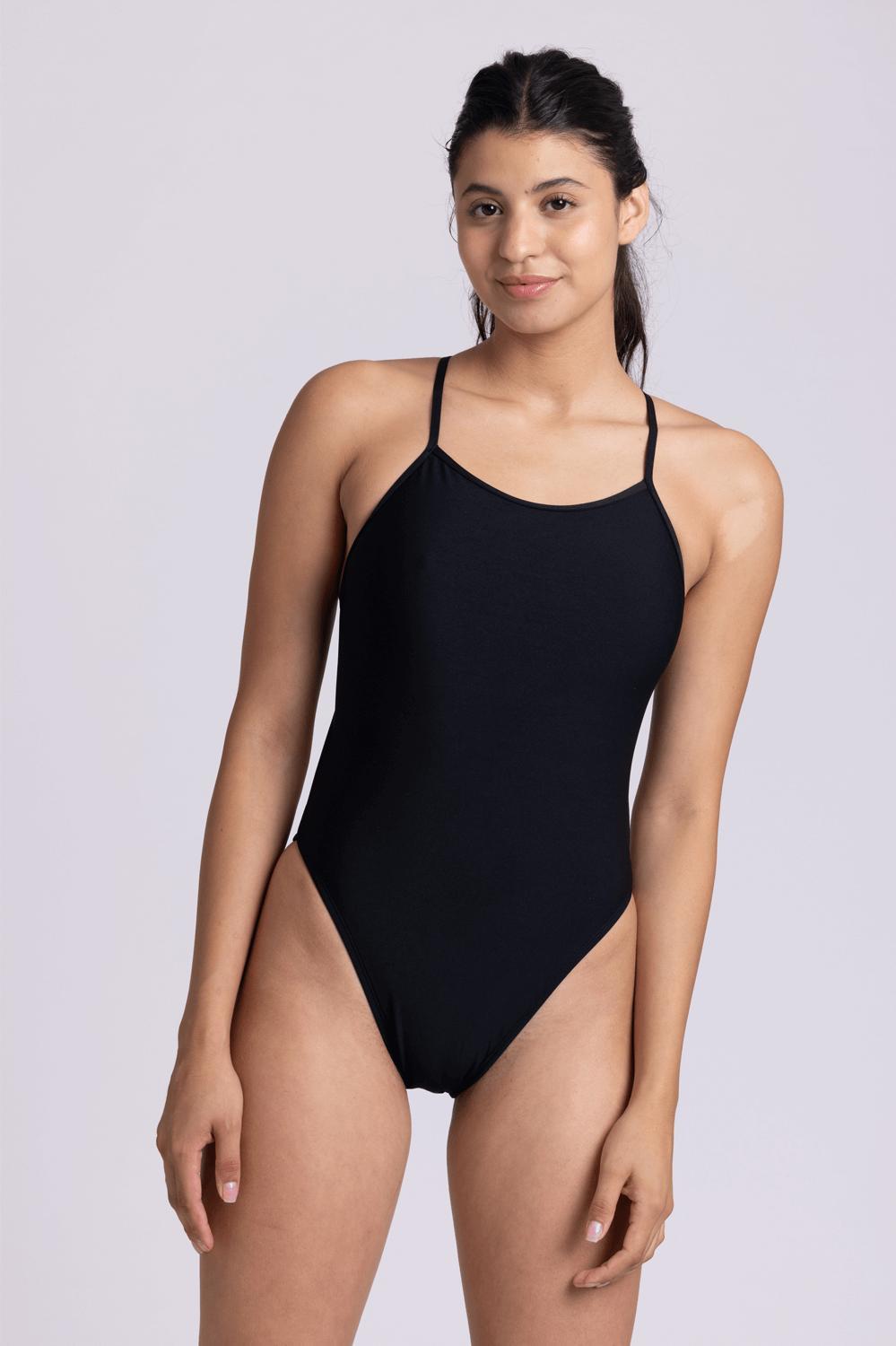 Alyssa One Piece Swimsuit - Black Female Product Image
