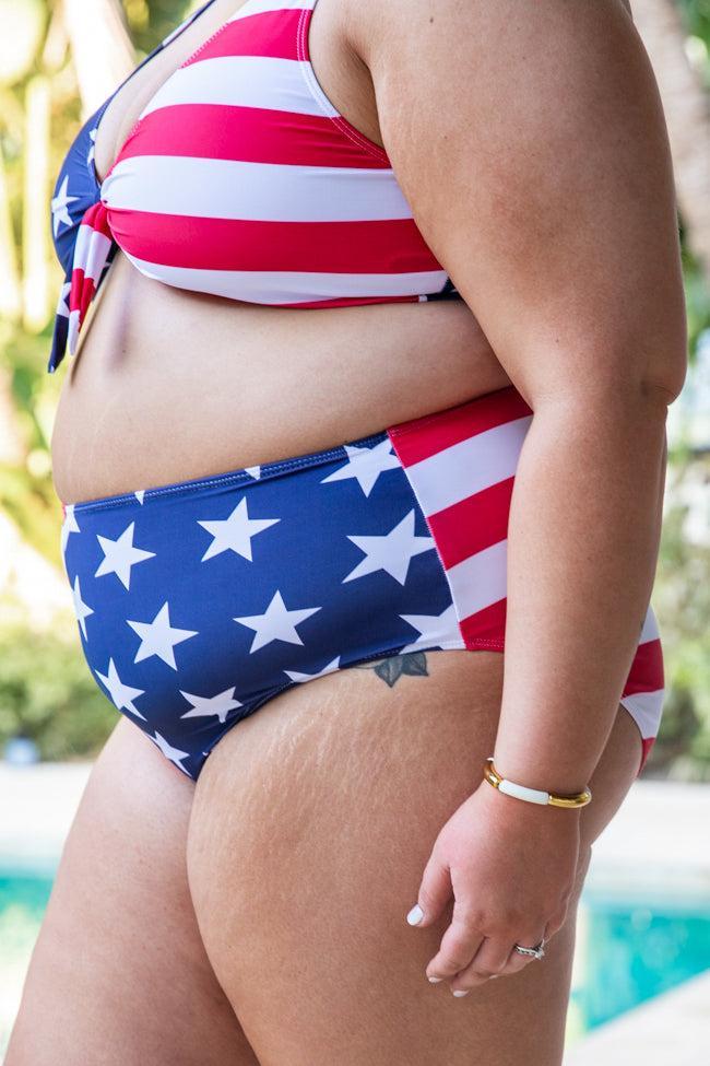 Party In The USA Stars and Stripes Bikini Bottoms SALE Product Image