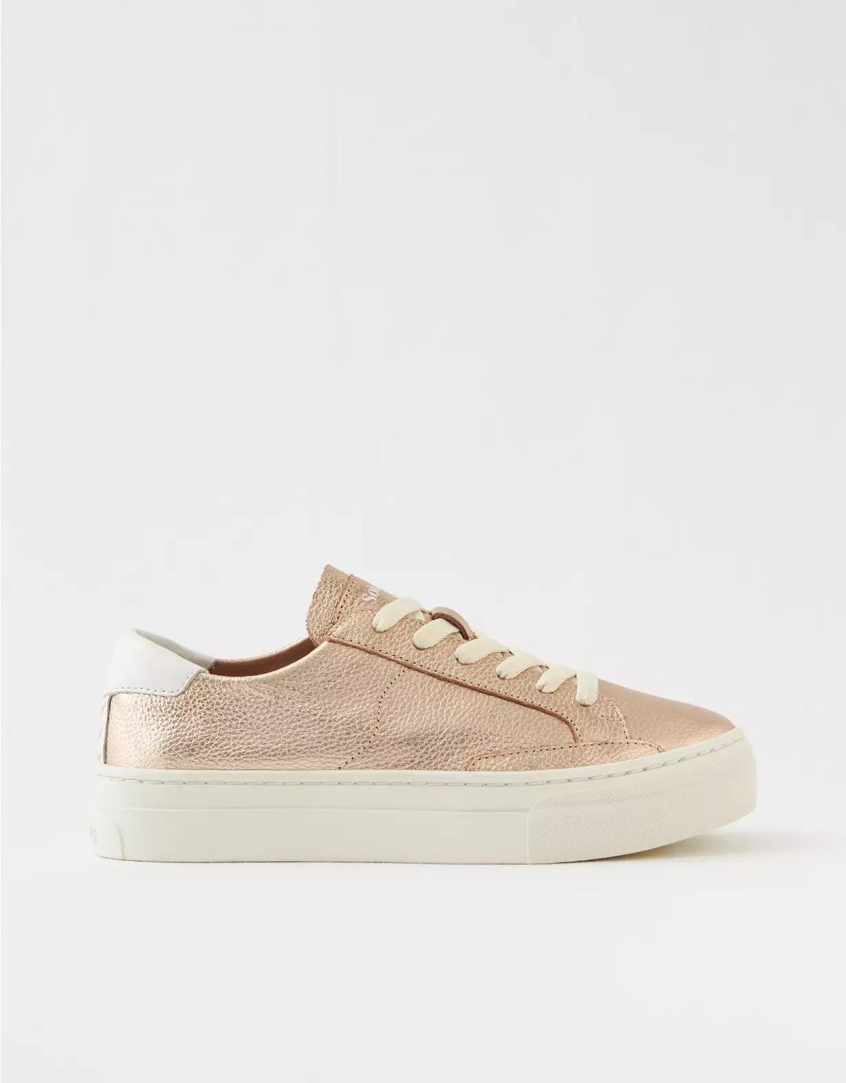 Soludos Ibiza Metallic Platform Sneaker Product Image