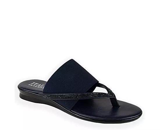 Italian Shoemakers Sorbi Women's Thong Sandals, Size: 7, Blue Product Image