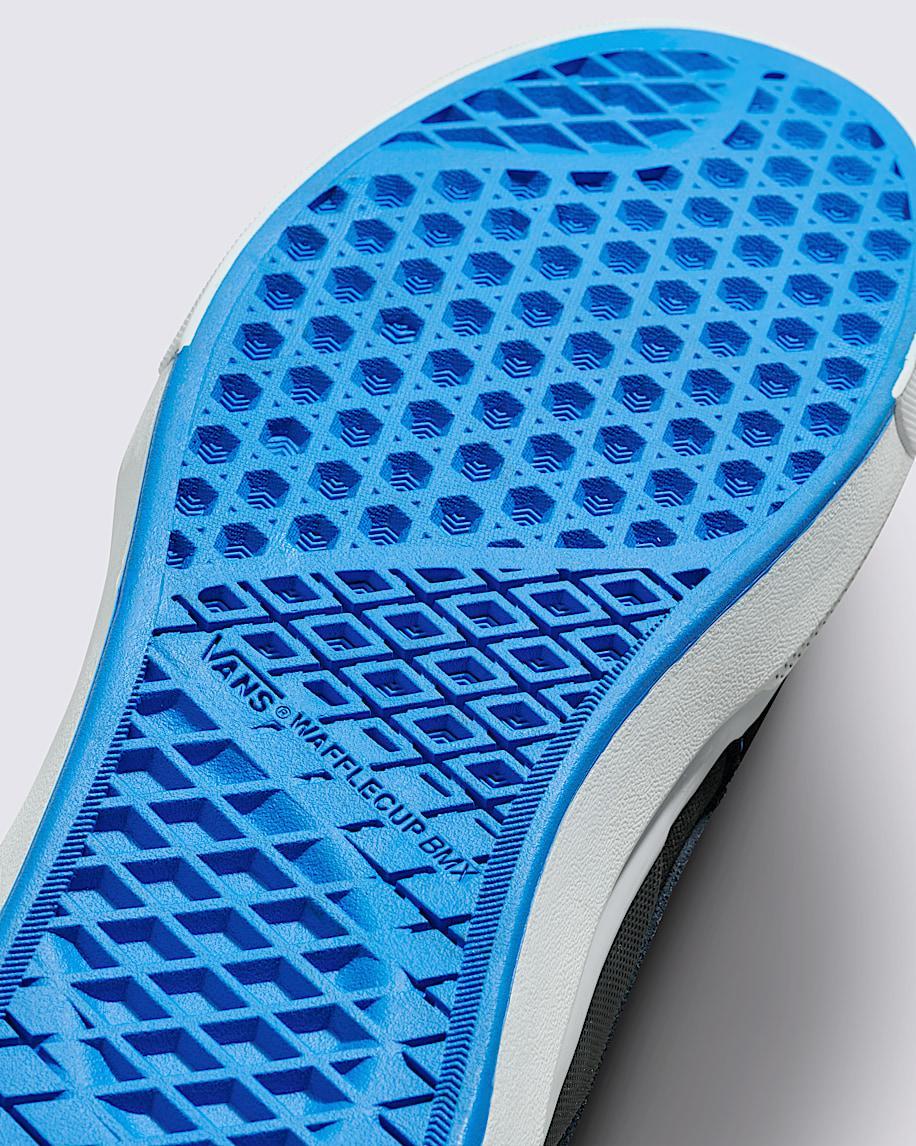 BMX Sk8-Hi Shoe in Black / Electric Blue| Vans US Product Image