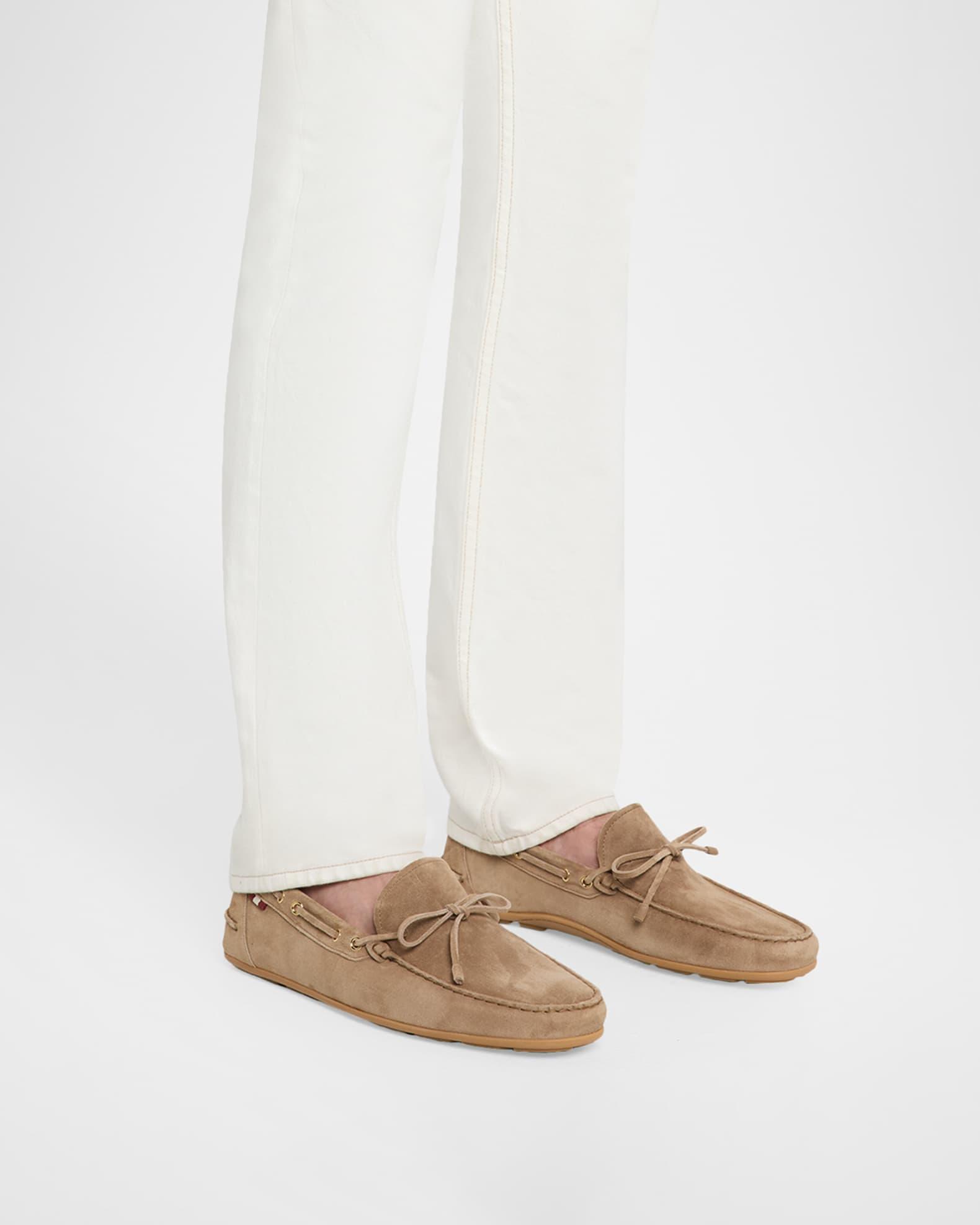 Mens Clarkson Leather Driving Shoes Product Image