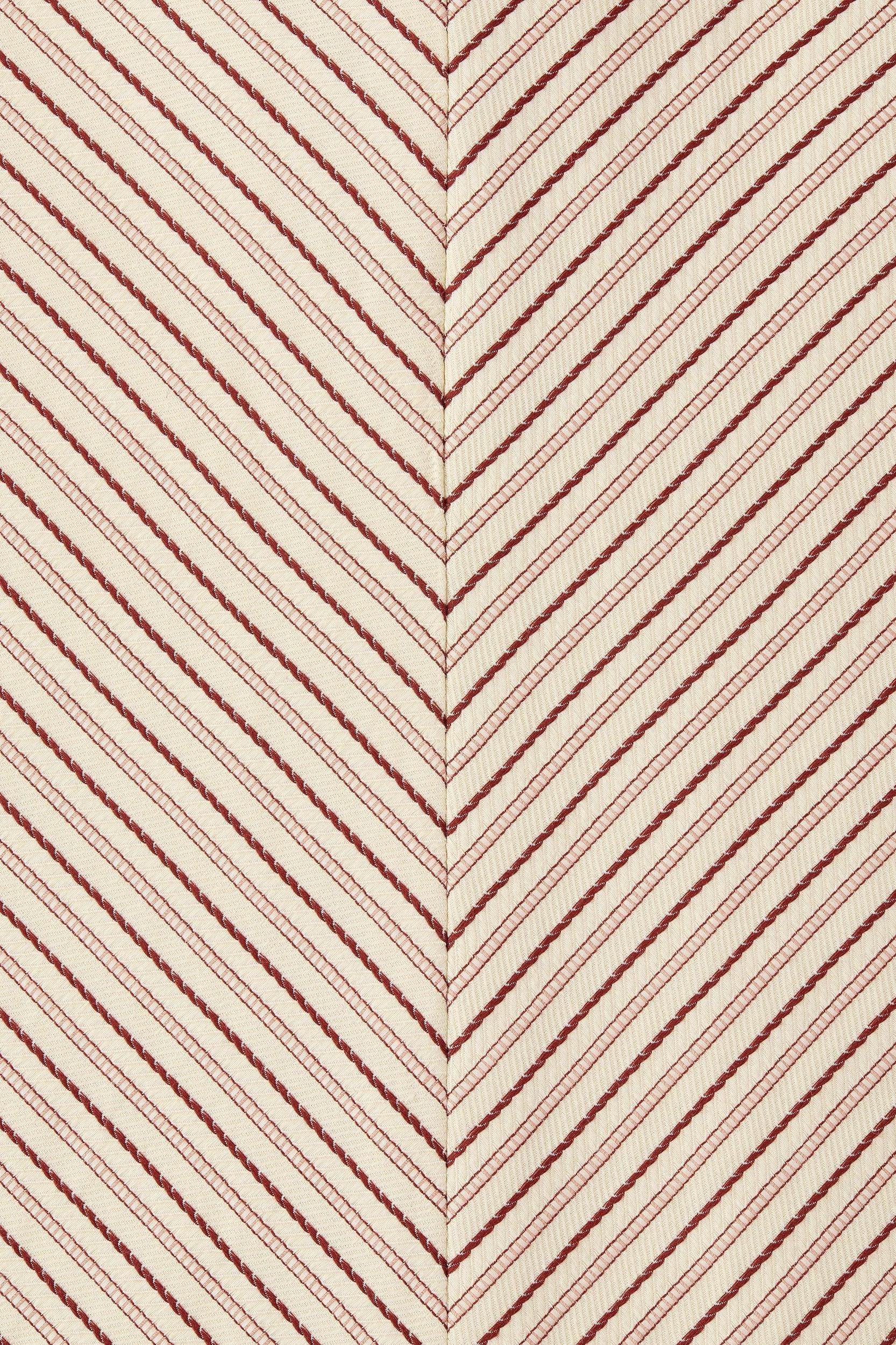 Elyna Maxi Dress Pinstripe Garnet Blush Product Image