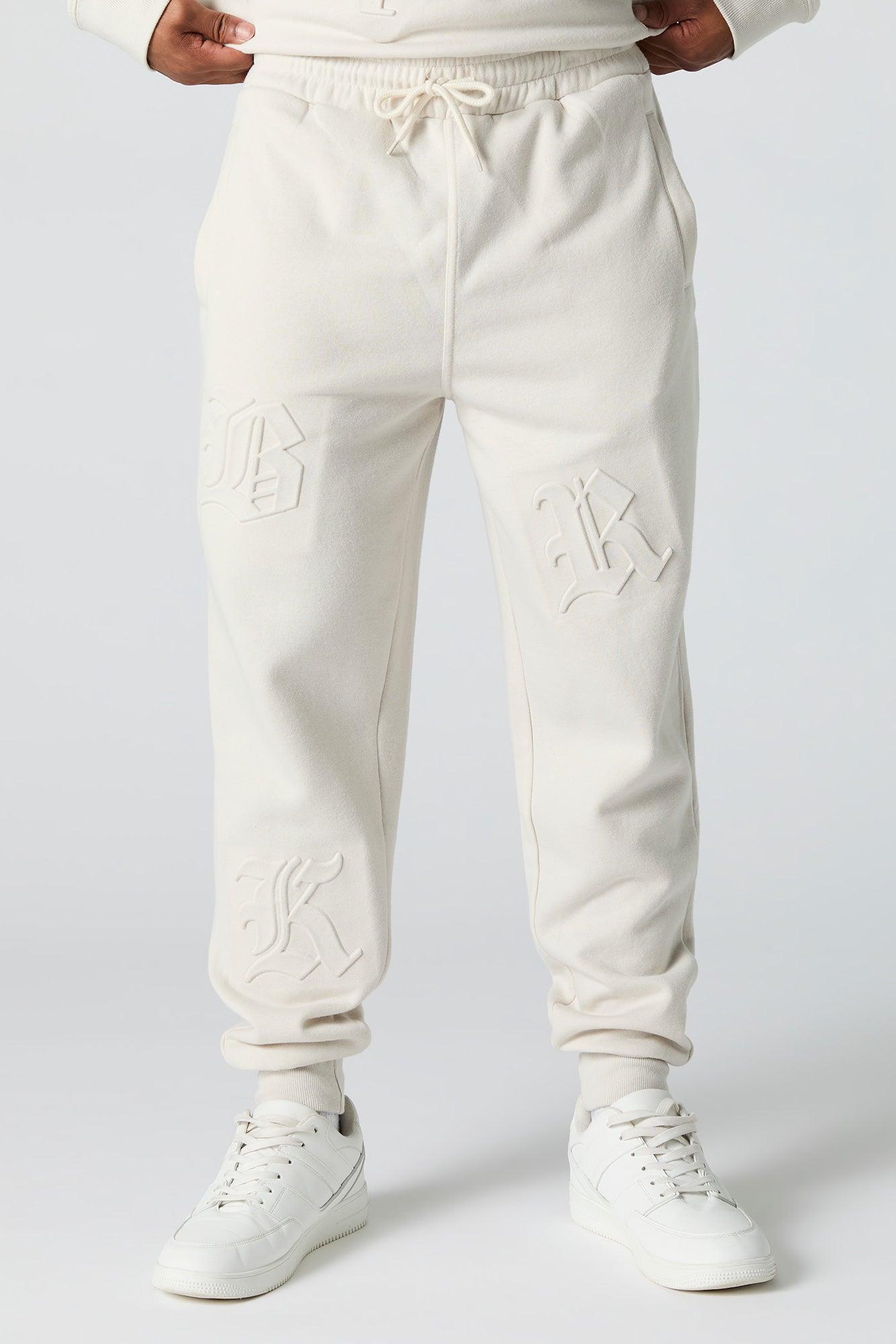 Embossed Fleece Jogger Male Product Image