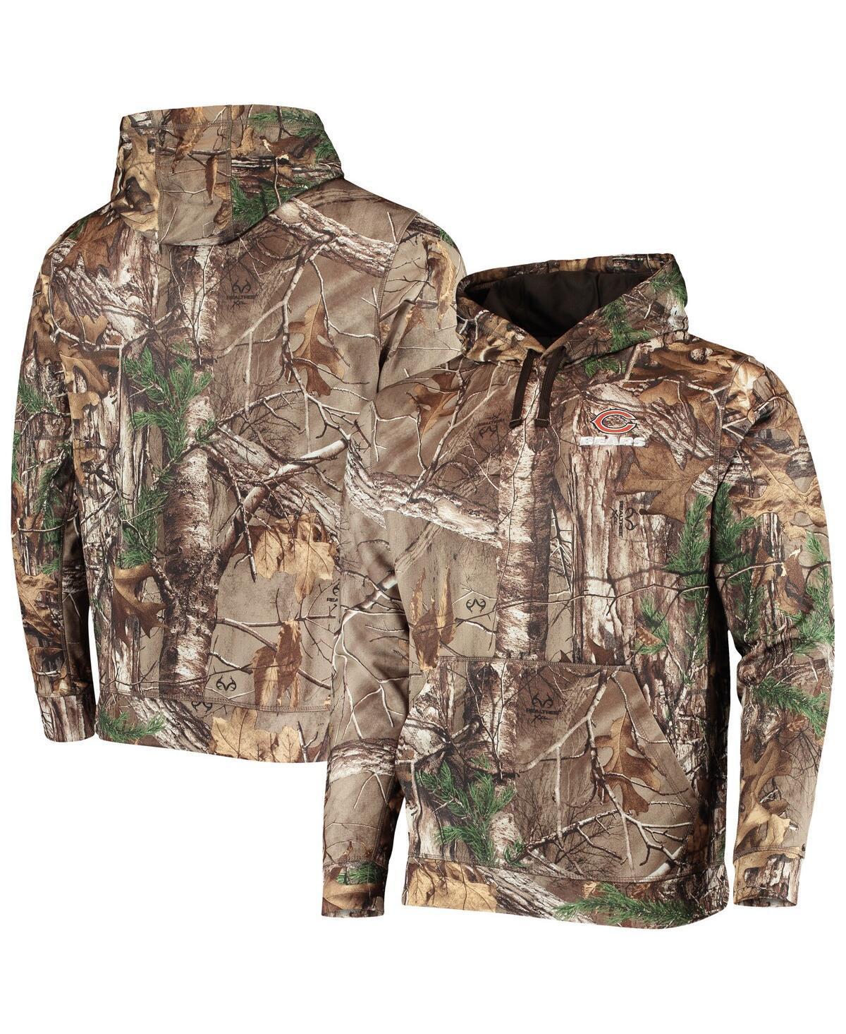 Mens Dunbrooke Realtree Camo Chicago Bears Circle Champion Tech Fleece Pullover Hoodie Product Image