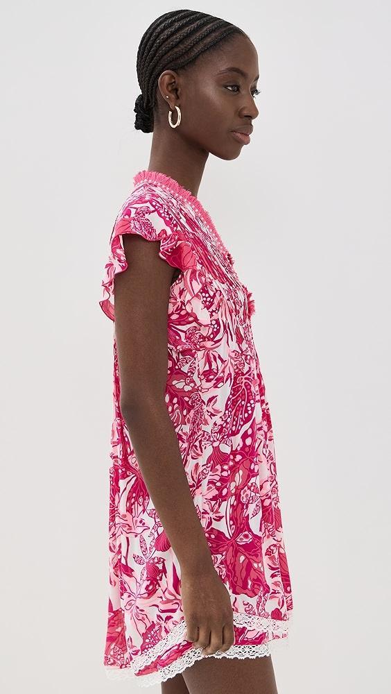Poupette St Barth Sasha V Mini Dress | Shopbop Product Image