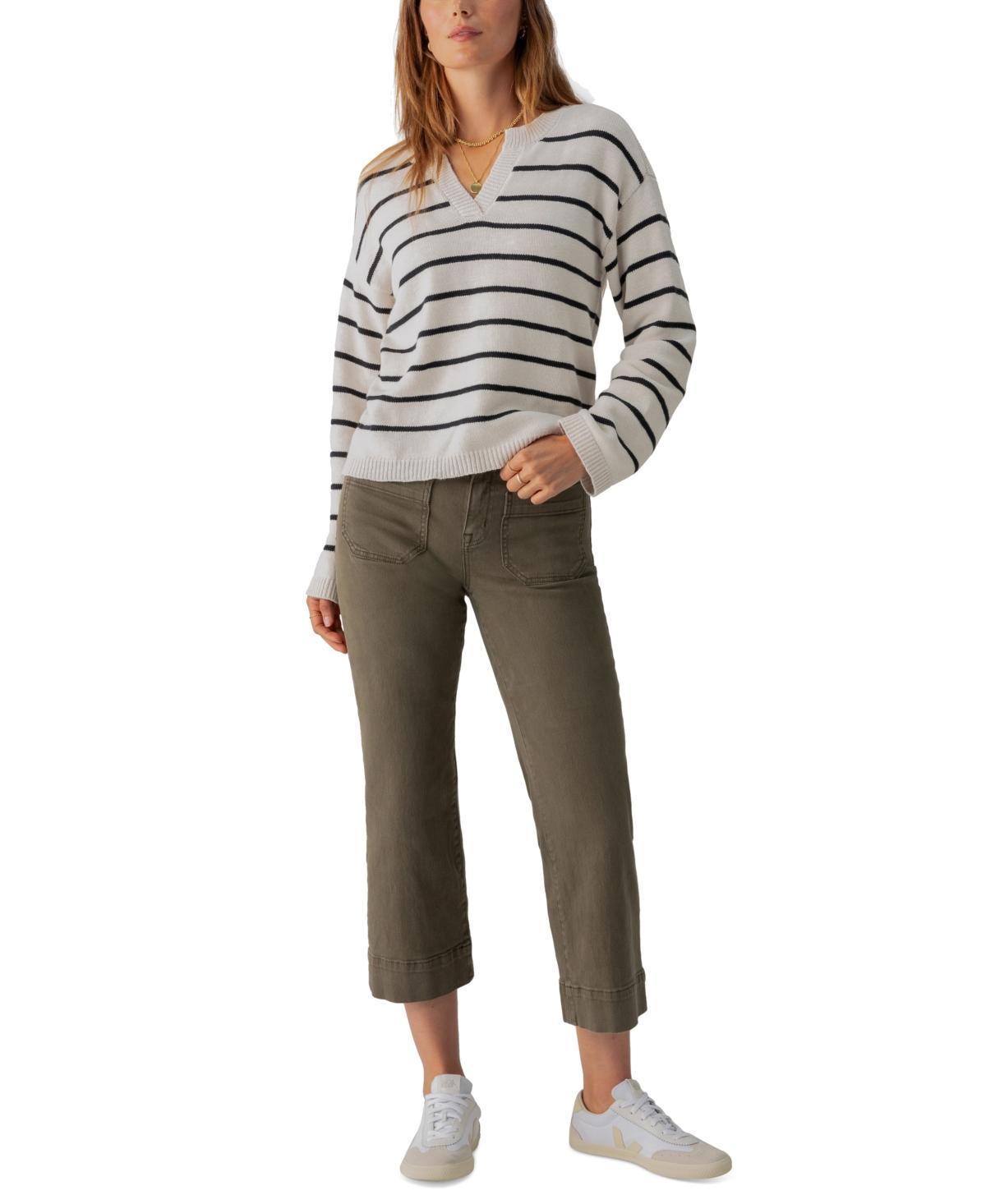 Sanctuary The Marine Cropped Wide Leg Pants Product Image
