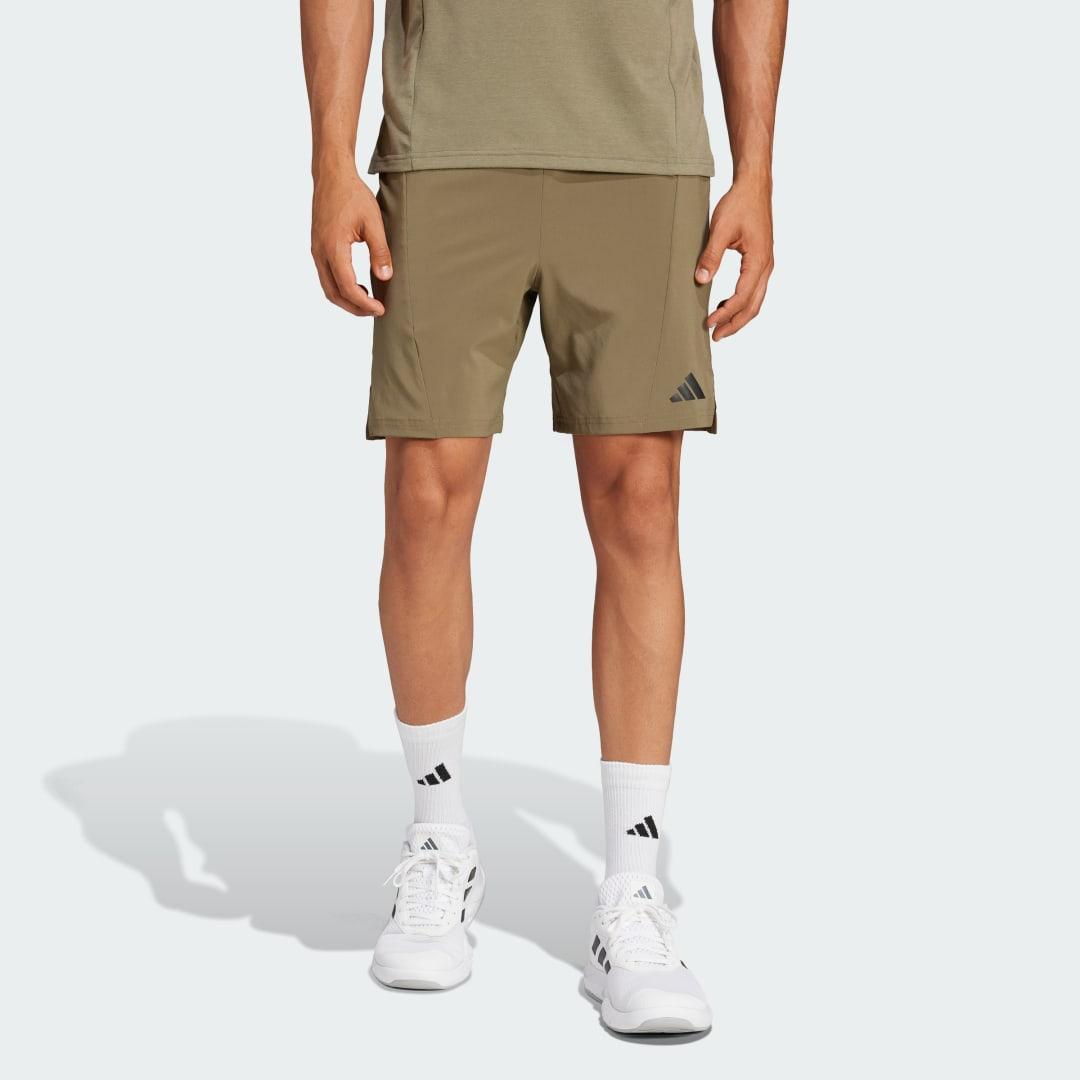 adidas Designed for Training Workout Shorts Black S 7 Mens Product Image