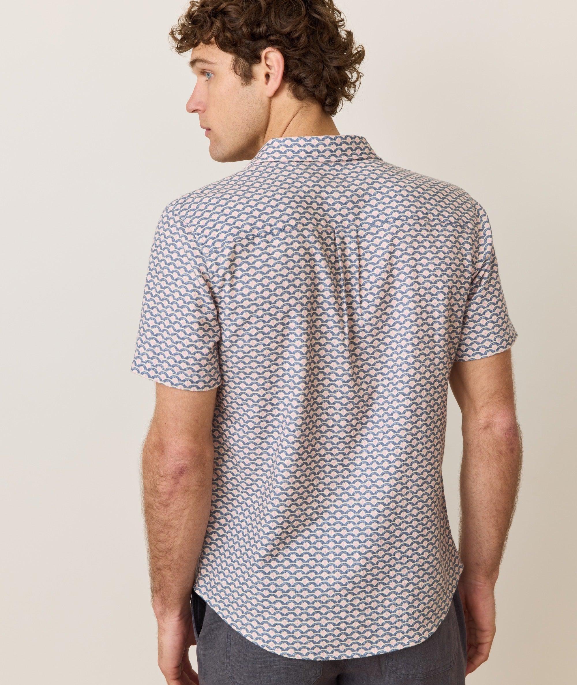 Stretch Selvage Short Sleeve Shirt Product Image