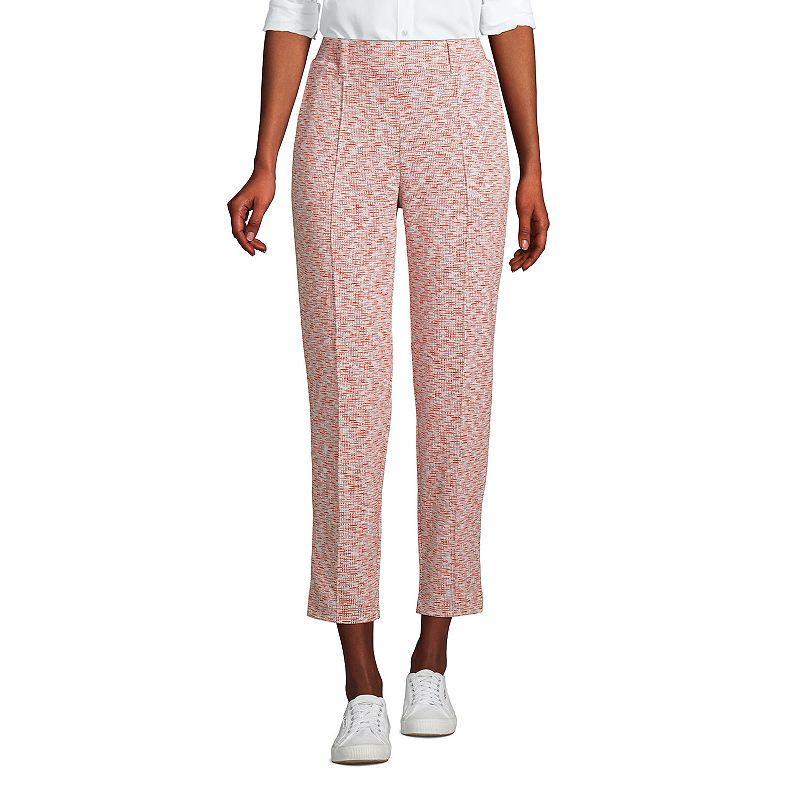 Petite Lands End Sport Pull-On Tapered Pants, Womens Product Image