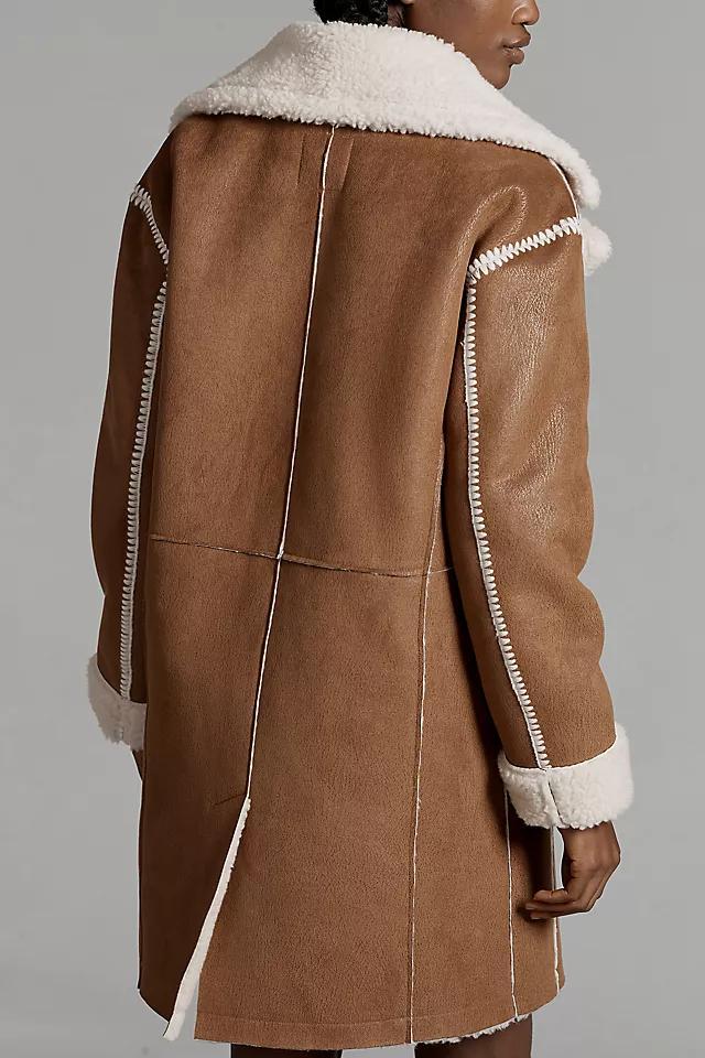 Avec Les Filles Faux-Shearling Coat Product Image