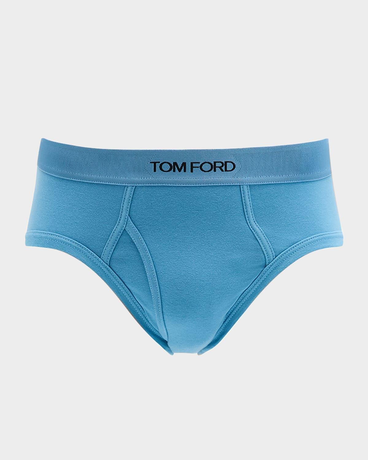 Mens Cotton-Stretch Jersey Briefs Product Image