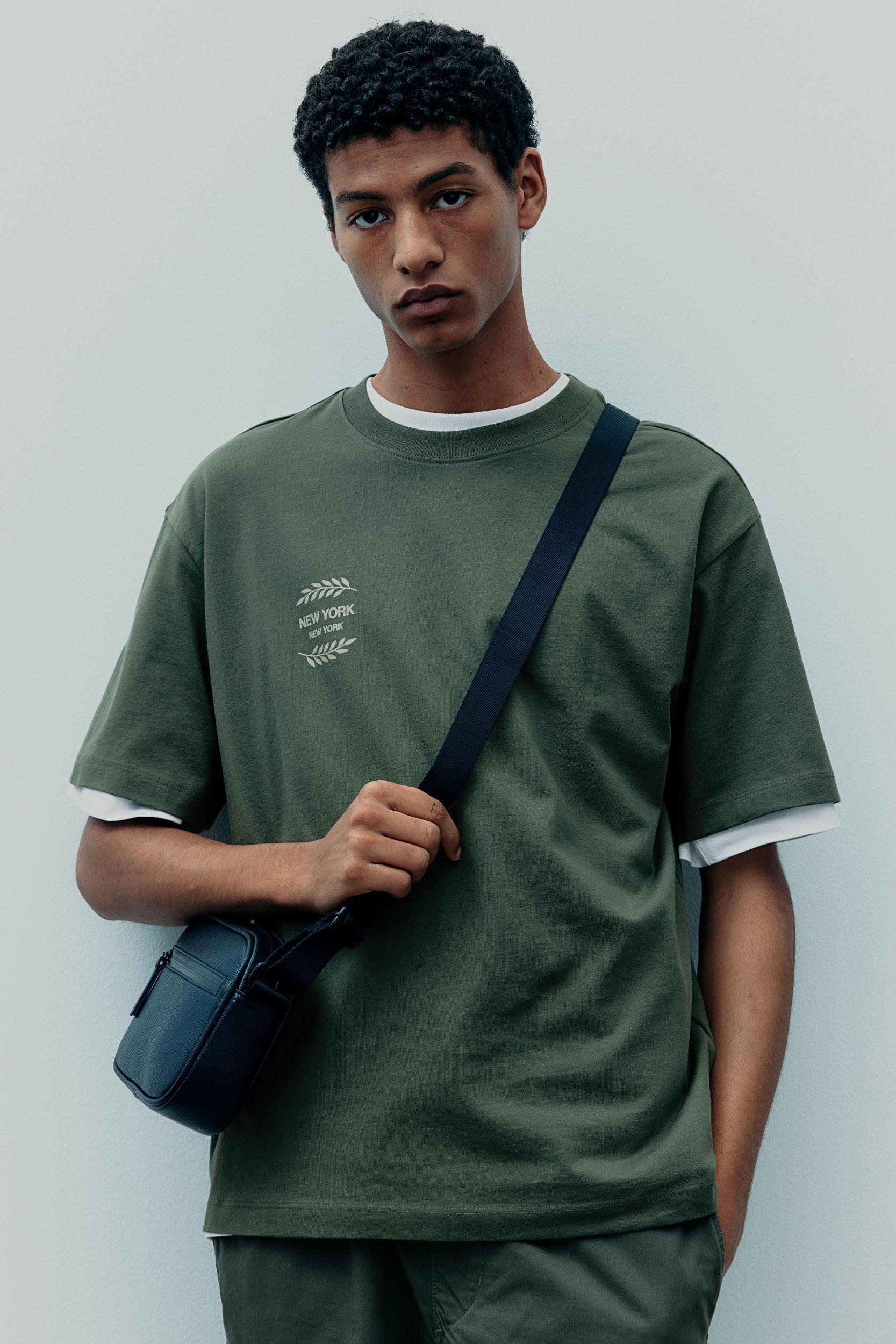 Loose Fit Printed T-shirt Product Image