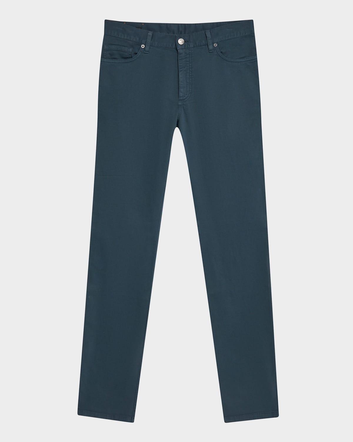 Mens Cotton Stretch Five-Pocket Pants Product Image