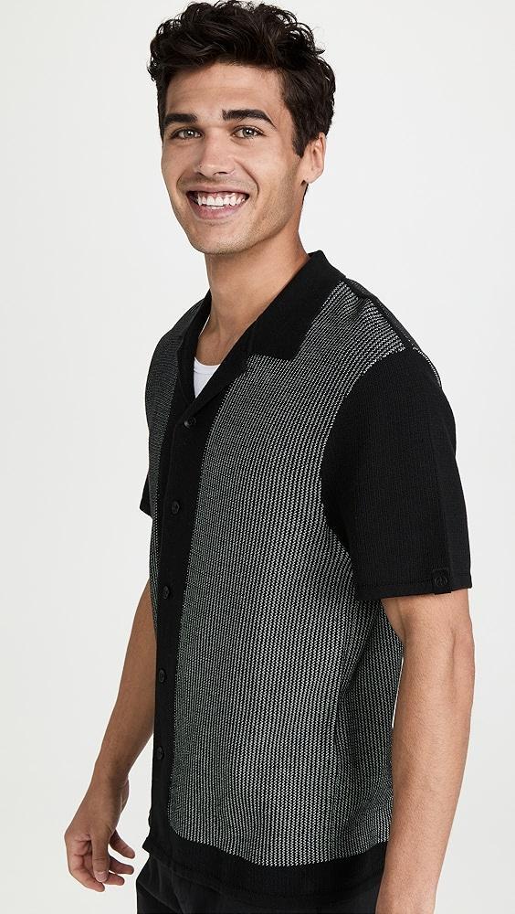 rag & bone Harvey Knit Camp Shirt | Shopbop Product Image