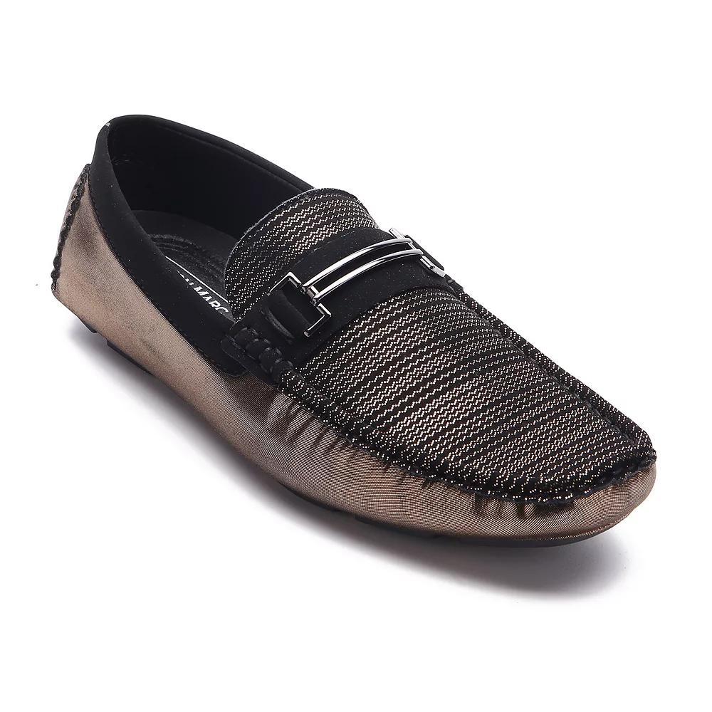 Aston Marc Men's Driving Loafers, Size: 8, Bronze Product Image