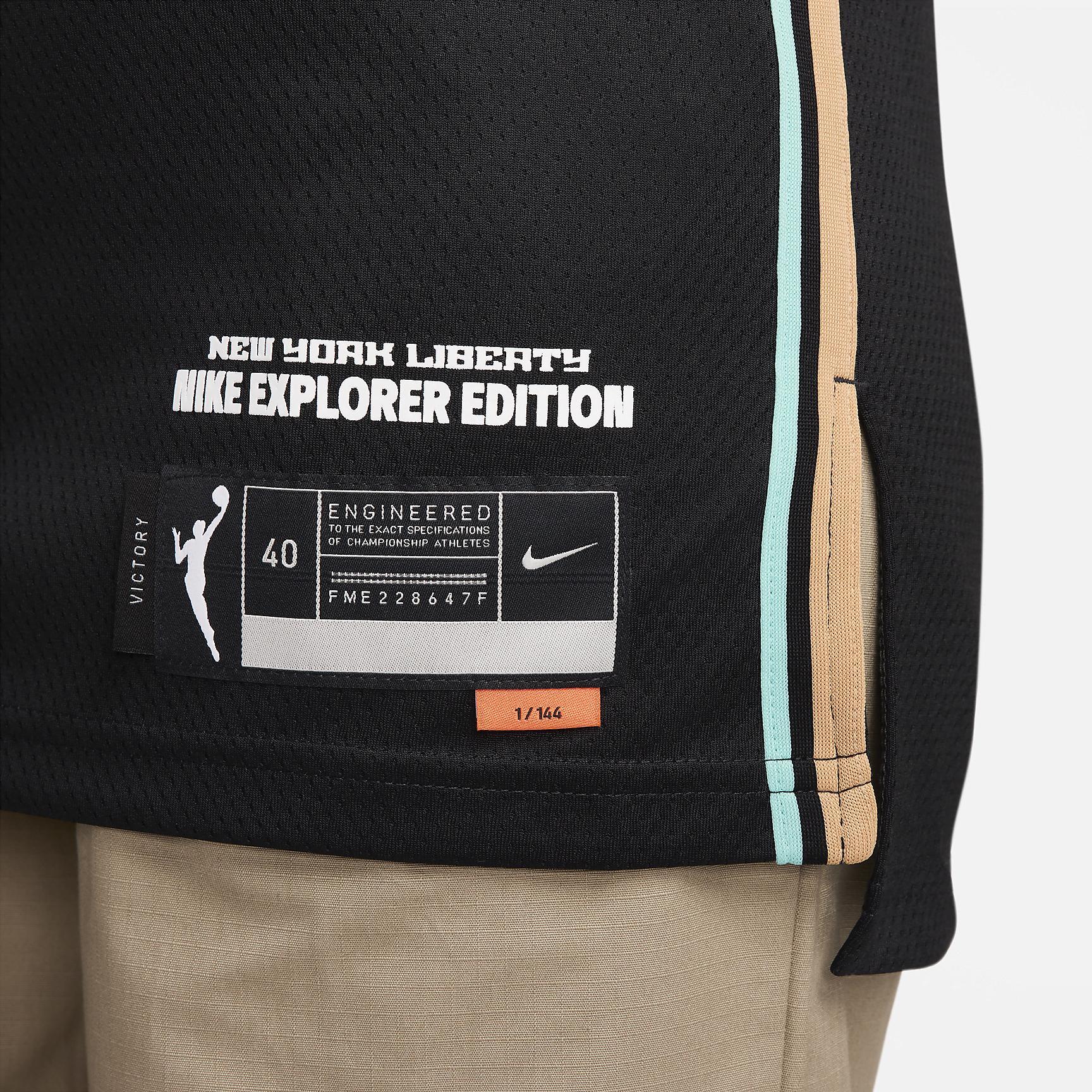 Sabrina Ionescu Liberty Explorer Edition Nike Dri-FIT WNBA Victory Jersey Product Image