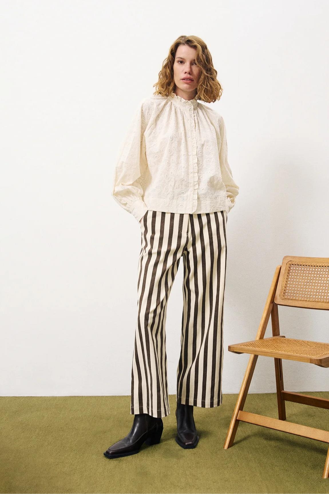 Elianne Ruffle Shirt Product Image