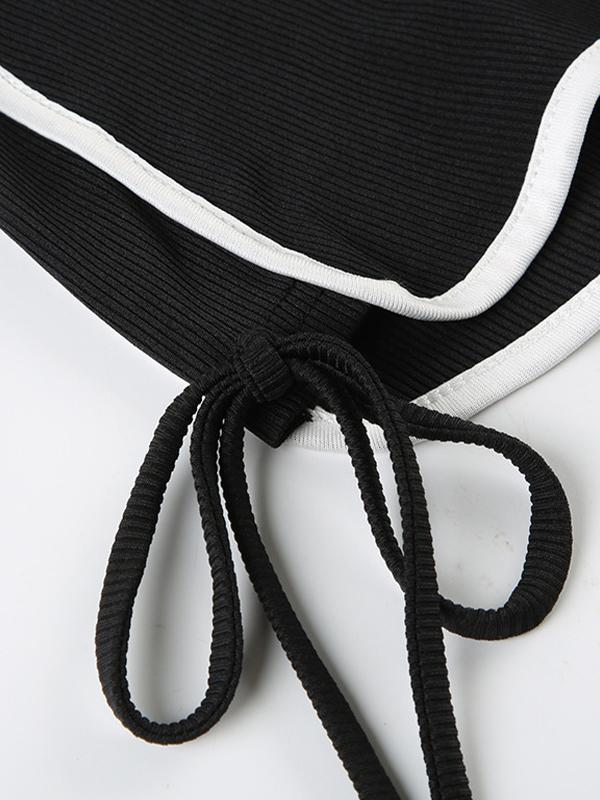 Bow Tie Slim Fit Shorts Product Image