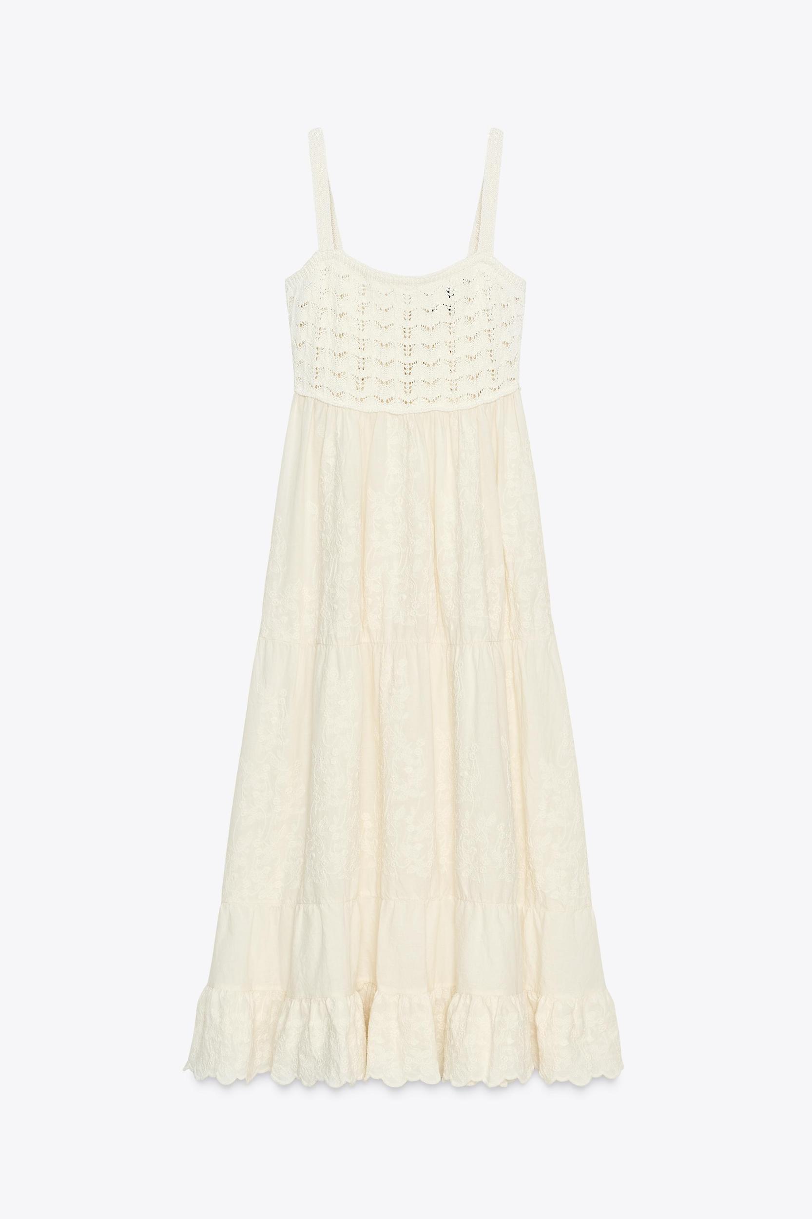 COMBINATION KNIT DRESS Product Image