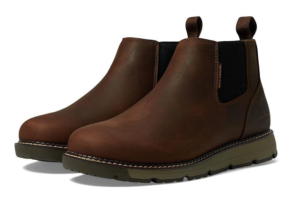 Carhartt Millbrook 5 Moc Soft Toe Wedge Boot (Dark Bison Oil Tanned) Men's Boots Product Image