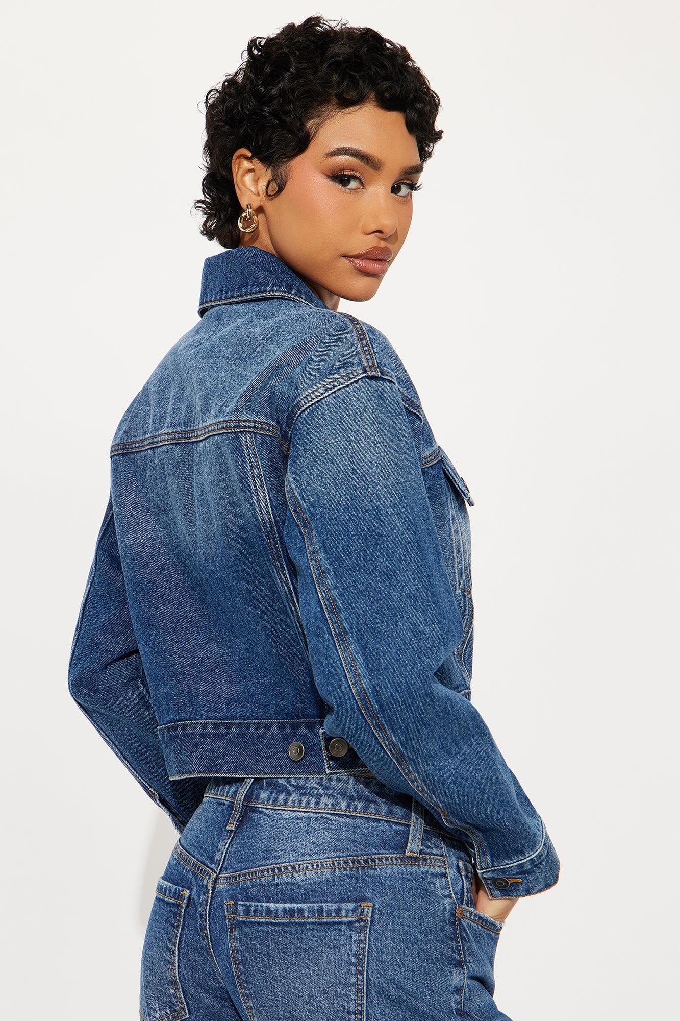 Timeless Denim Trucker Jacket - Dark Wash Product Image