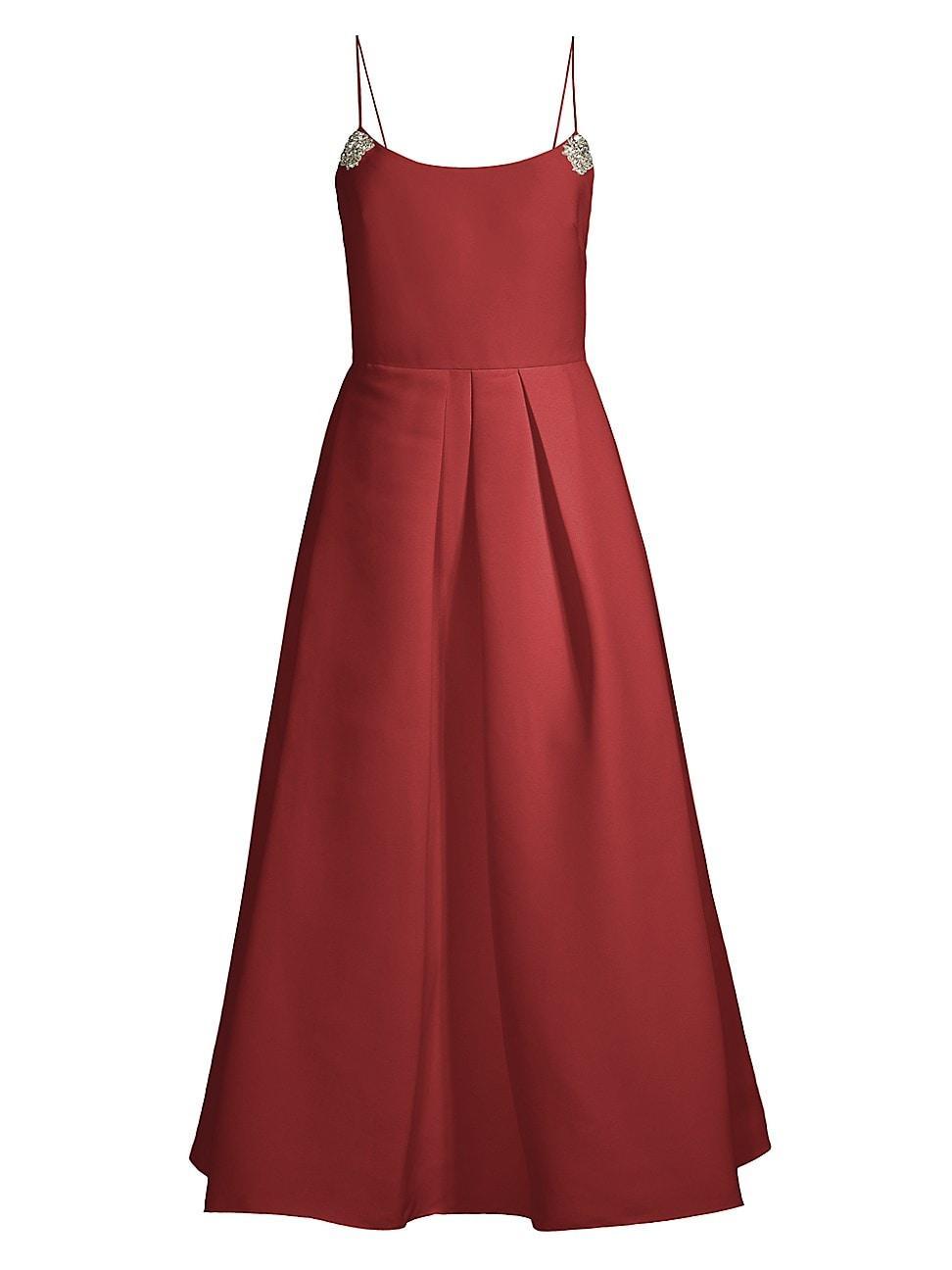 Womens Audra Pleated Cocktail Dress Product Image