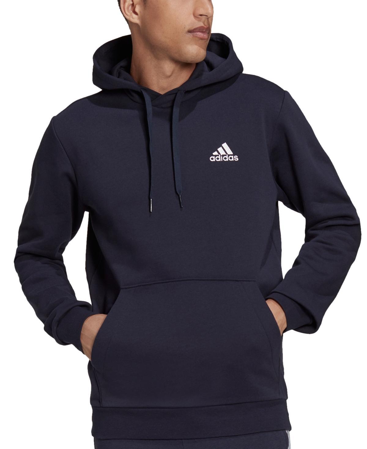 Mens adidas Feel Cozy Pullover Fleece Hoodie Product Image