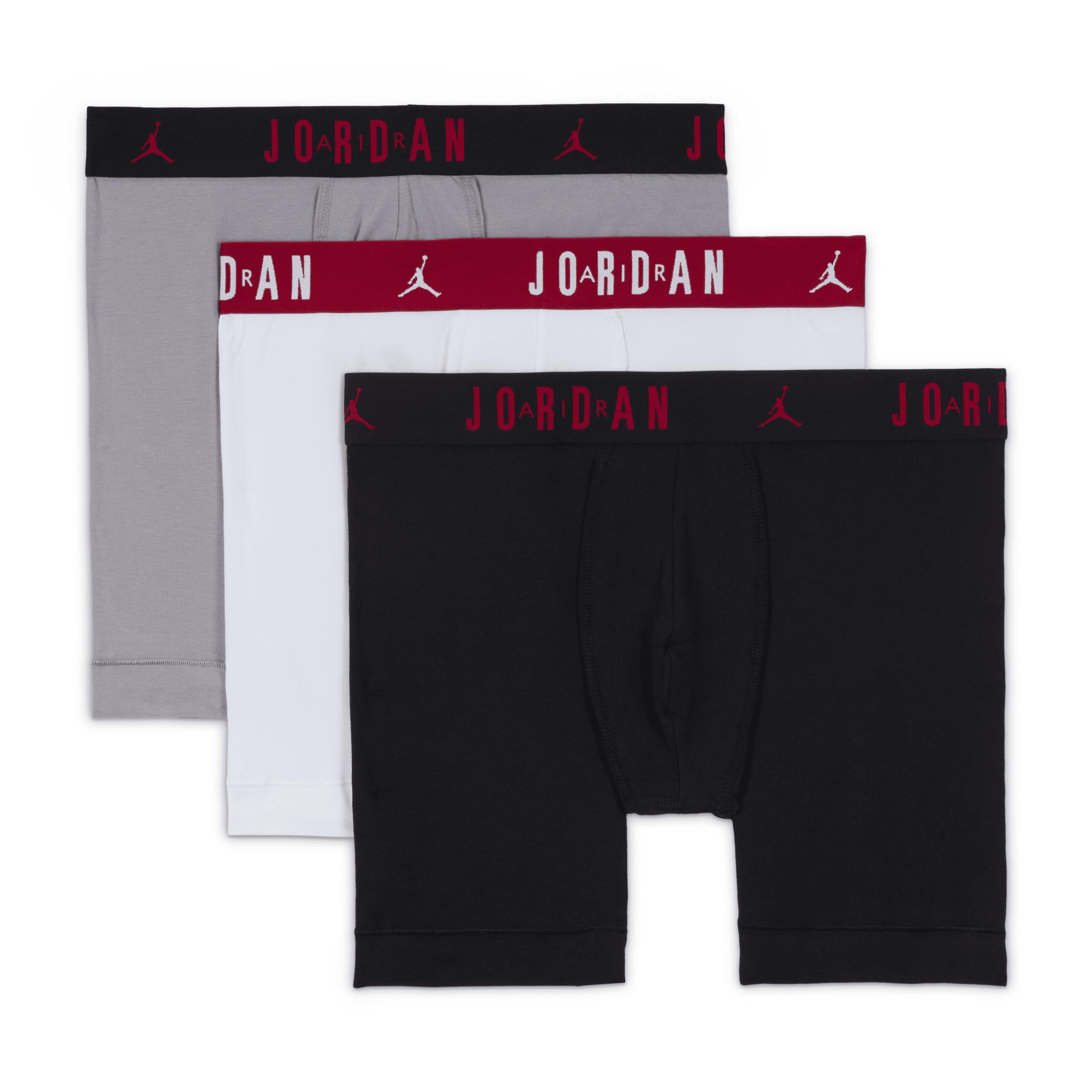 Men's Jordan Flight Cotton Core Boxer Briefs (3-Pack) Product Image