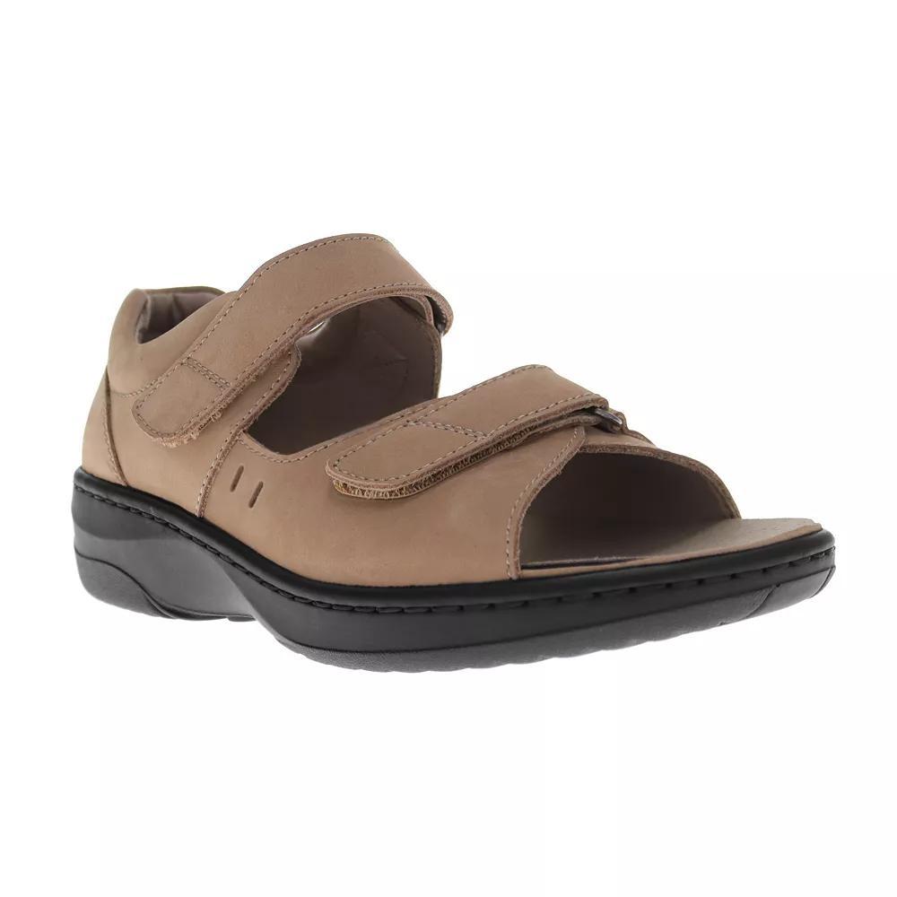 Propet Gemma Women's Sandals, Size: 8.5 Wide, Dusty Brown Nubuck Product Image