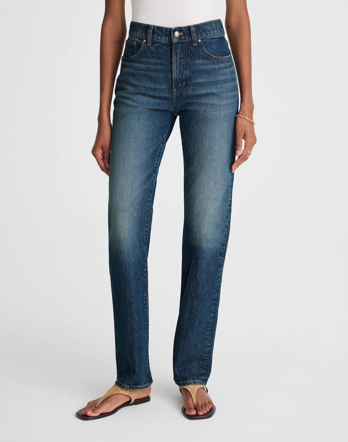 The Longline Straight Jean Product Image