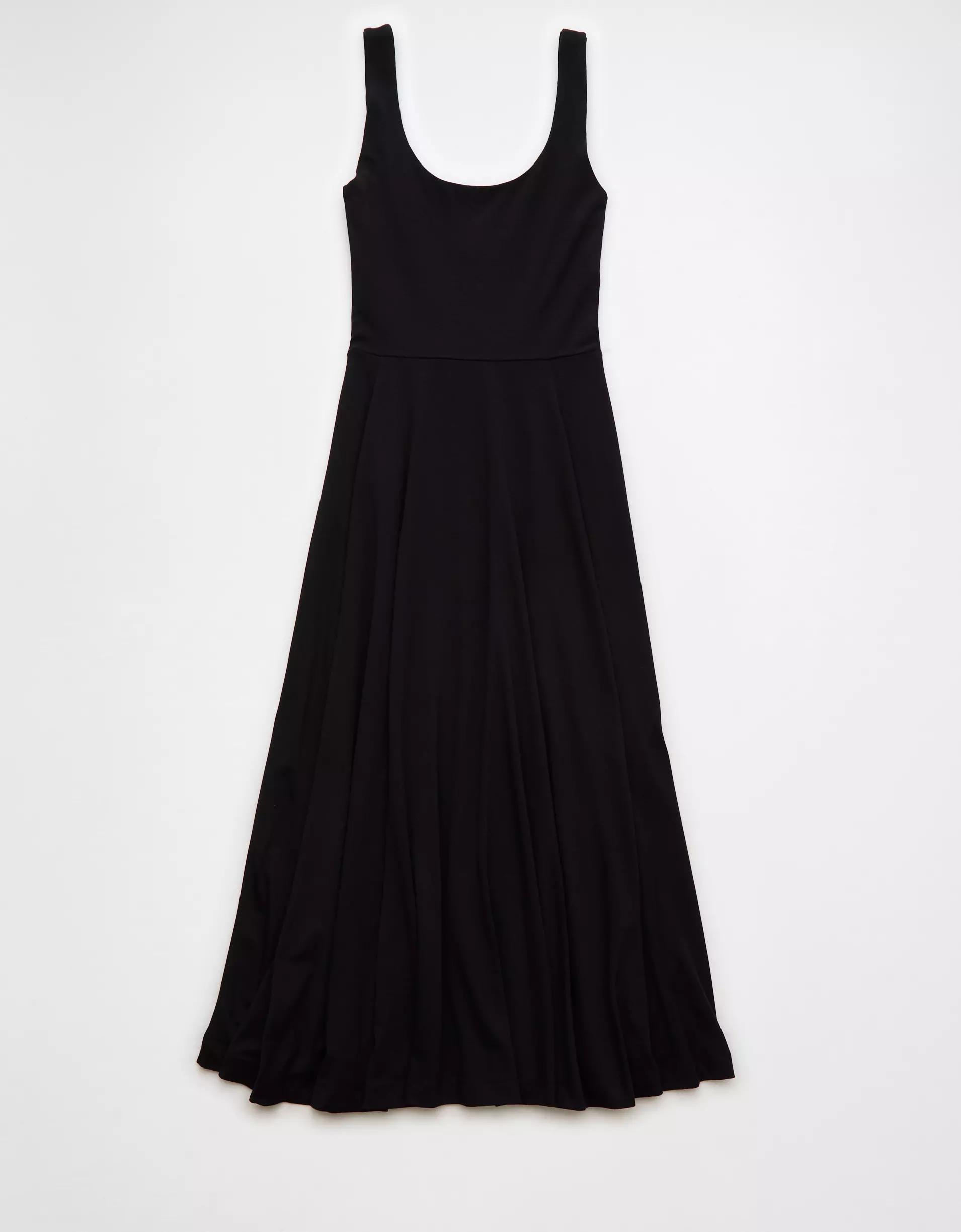 AE Scoop Neck Midi Dress Product Image