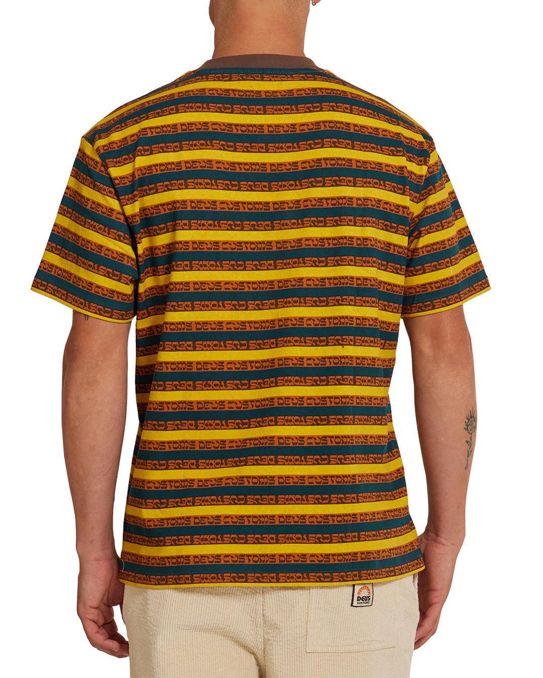 Salutation Stripe Tee - Multi Product Image