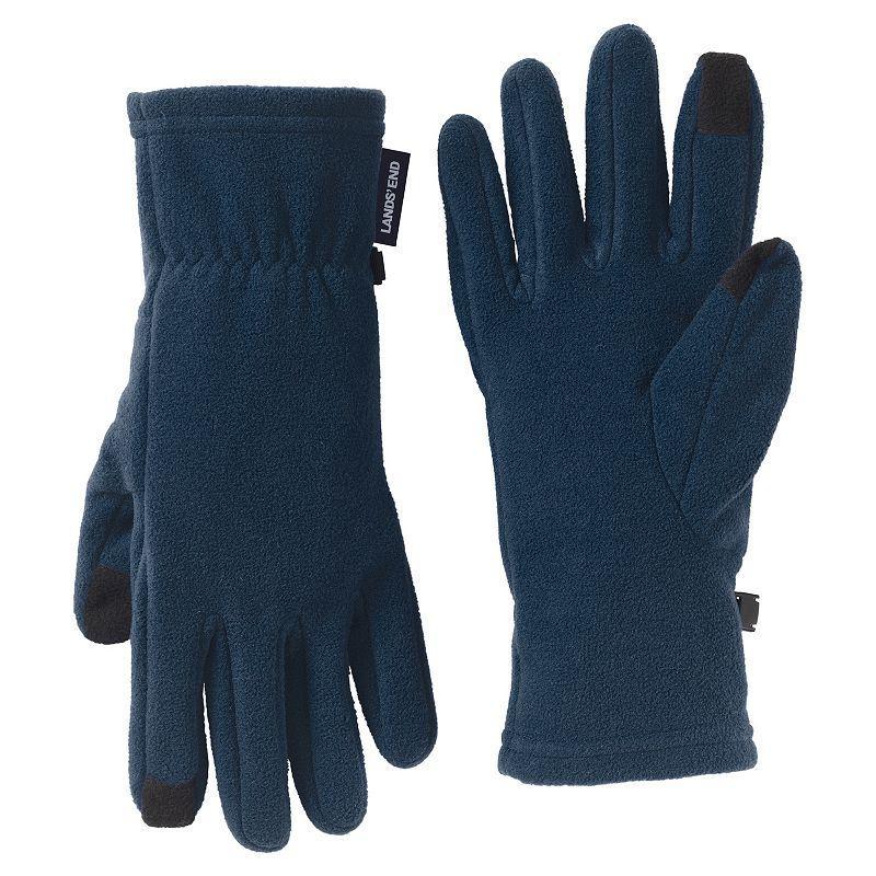 Mens Lands End T100 Fleece EZ Touch Gloves Product Image