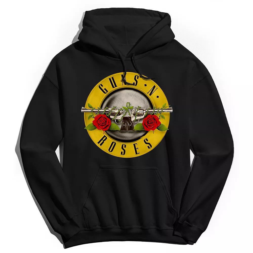 Men's Guns n' Roses Bullet Hoodie, Size: XL, Black Product Image