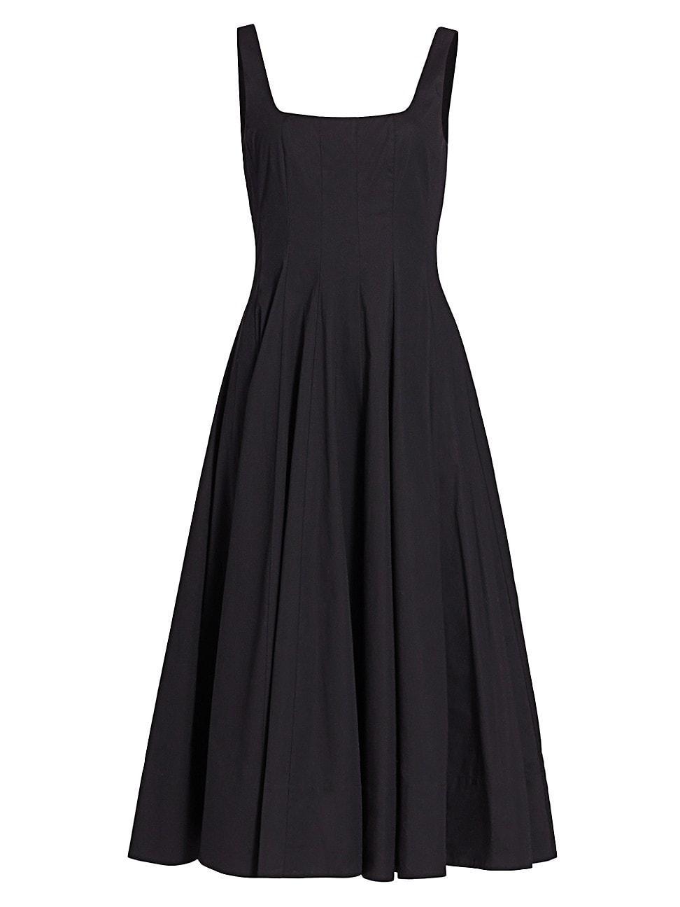 Staud Wells Dress in Black Product Image