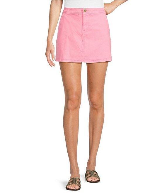 Lilly Pulitzer Colette Denim 4-Pocket Skort Product Image