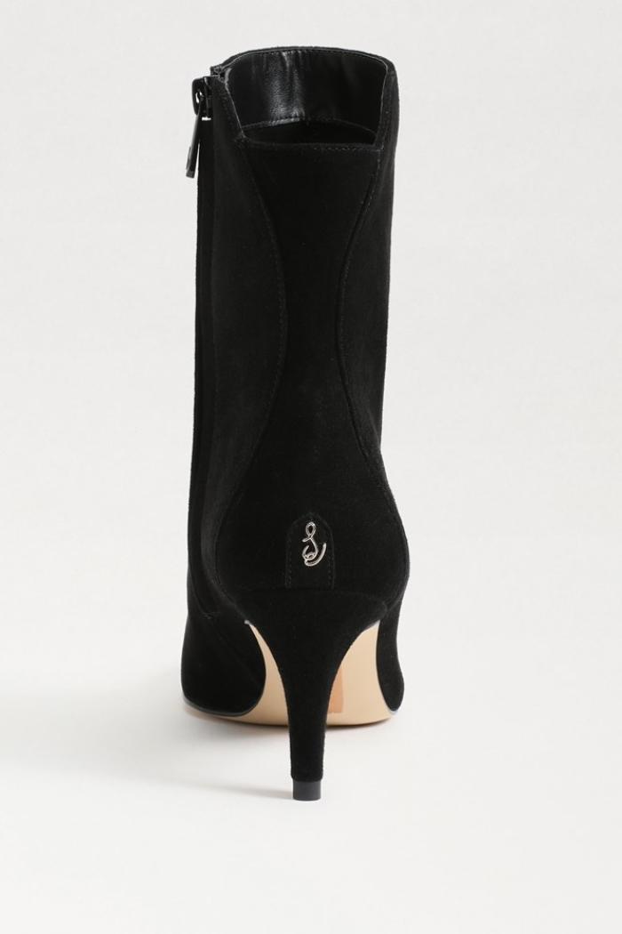 Usha Ankle Bootie- Black Suede Product Image